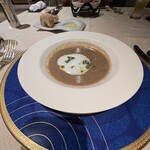 MARINA TERRACE - 洋　旨味ぎゅ〜と色々キノコのポタージュスープ