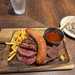 肉が旨いカフェ NICK STOCK - 