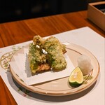 天ぷらバル 天むす 銀座 たけぞう - 