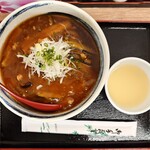 たきふく - 2025年9月　冷たいなすソバ（季節商品）　1200円