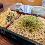 そば処 むさしや - 料理写真:天ざるそば