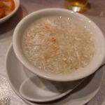 中華料理福臨門 - 蟹肉入りふかひれスープ