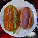 ピーターパンするが工房 - 料理写真:2025年9月　炎のシャキッと！ねぎ七味チキンコッペ+じゃがチーズフランス(ハーフ)　330+200円