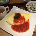 カフェ ド スイドウチョウ - オムライス（洋風）７８０円