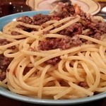 メッシタ - （2014年10月）ミートソースのパスタ（1080円）