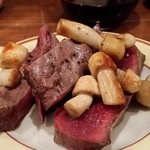メッシタ - （2014年10月）牛ハツのロースト（1400円）