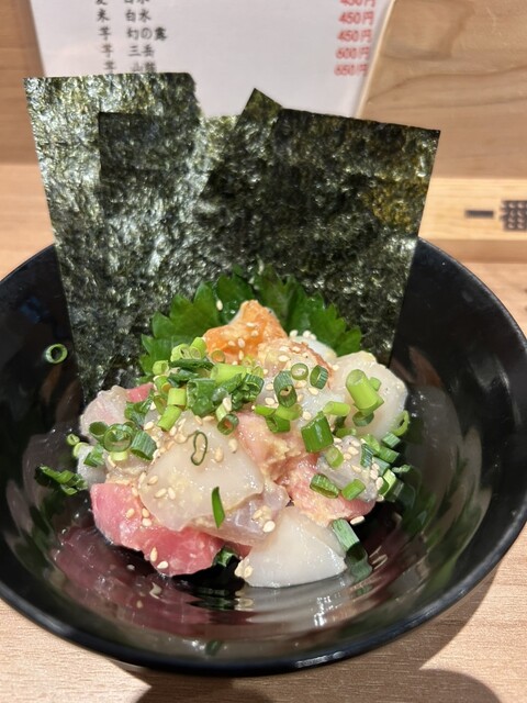 Seafood Sakaba Ginzo Chidoriashi Ninjo Yatai Kanayama Ten