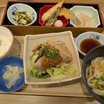 夢庵 - 料理写真:なないろ和膳（すけそう鱈の黒酢あん）定食
