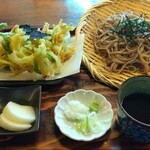 Furusato - かき揚げ天ぷらそば1300円