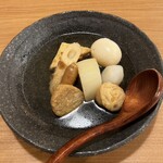 京出汁おでんと旬菜天ぷら 鳥居くぐり - 