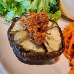 カフェ＆ミール ムジ - 泉州茄子の洋風田楽〜ポークミンチ〜