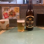 大重食堂 - 瓶ビール小500円