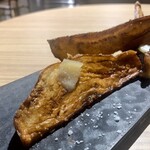 ブラッスリー 航 - 白ナスのフリット バスク塩