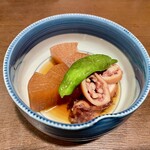 竹うち - いか大根煮