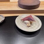 鮨 十兵衛 - ◆北寄貝炙り　山葵