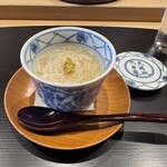 鮨 十兵衛 - ◆毛蟹の餡かけ　毛蟹味噌