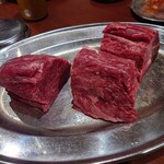 肉のオカダ宴会場 - ローストビーフ（焼く前）
