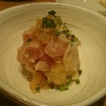 是屋 - 昆布締めささみと蕪のおろしポン酢