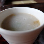 鬼怒川 竹やぶ - 蕎麦湯