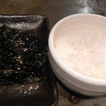 焼肉  炭聖 - ご飯と韓国のり