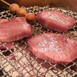 厚切りタン　銀杏