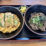 そば処 いながわ - カツ丼セット　900円(税込)