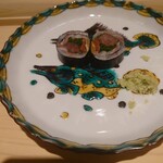 鮨 むらやま - 鰯の海苔巻き