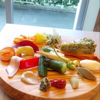 島キュイジーヌ あーすん - 前菜　県産旬野菜