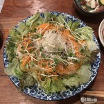 森の賢者 - フーチバーとぷりぷり海老の水餃子サラダ