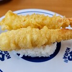 くら寿司 - 料理写真:・えび天にぎり　180円