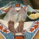 河太郎 博多駅店 - イカの刺身