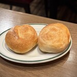 ボデガ - ■(アヒージョセット)サンブレットさんとこのパン ￥150