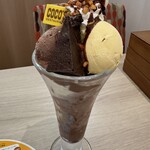 COCO'S Kesennuma Ten - ココスのチョコパフェ