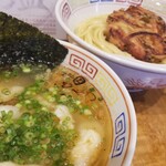 塩そば専門店 桑ばら - 刻み海老雲呑つけそば