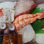 居酒屋 とも - お土産の寿司盛合せ
