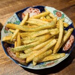 酒ノみつぼし - あおさフライドポテト