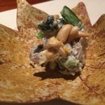 お通し。白和え