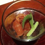 島之内 一陽 - 甘エビ雲丹醤油漬け