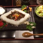 Fuurinkazanhibikinosato - 信玄堤武田菱カレー！