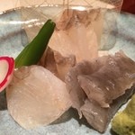 島之内 一陽 - 石かれい昆布締め