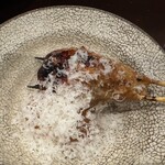 酒亭 田中 - つくねキンカンチーズ