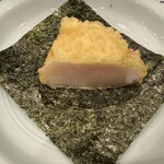 酒亭 田中 - 三陸産帆立貝天麩羅ー磯辺