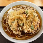 かのや - かき揚げそば