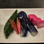 居酒屋夢の花 - 漬物