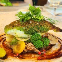ミクニ ヨコハマ - この日のお魚は真鯛でした♡美味しかったです♡
