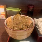 二月堂 - カツカレー丼セット