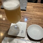 点心すや - スプリングバレー生ビール　690円