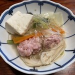 とり田 - 水炊き②