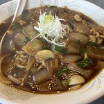 八平の食堂 - 熱々のスープ
