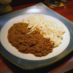 カレーバル・アルディート - キーマカレー(大盛)＠ランチ帯